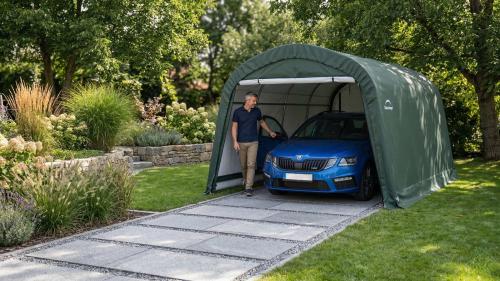 Garaż plandekowy 3,0x4,6 m - 62589EU