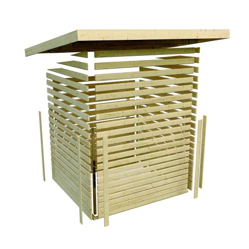 dom drewniany KARIBU STOCKACH 3 (82978) natur