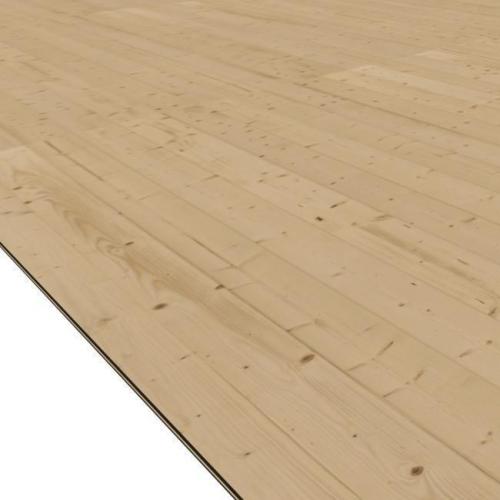 podłoga drewniana KARIBU 2,38 x 2,42 m (54197)