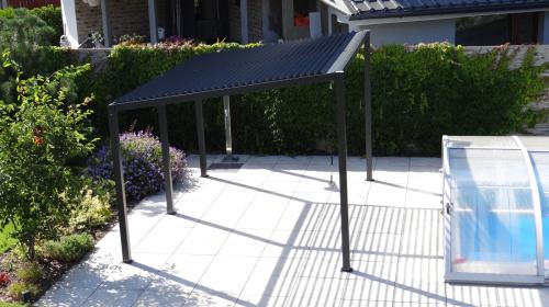 hliníková pergola LANITPLAST BIOCLIMATIC 43