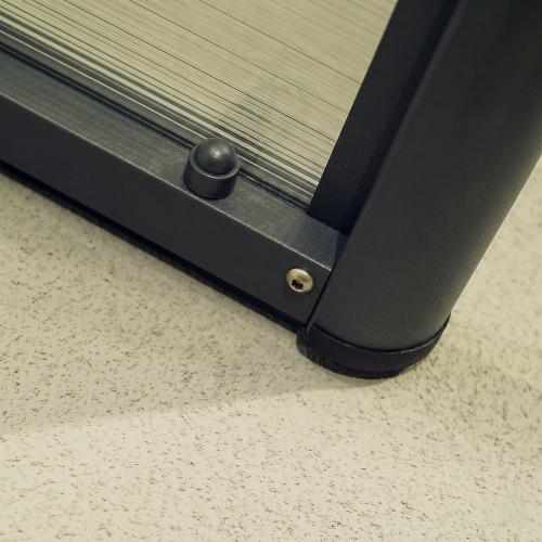 daszek nad drzwi LANITPLAST TOPAZ 130/70 antracyt