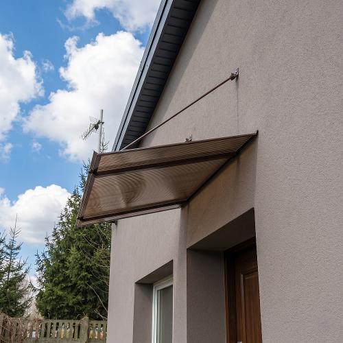 daszek nad drzwi LANITPLAST SP1 120/70 brązowy
