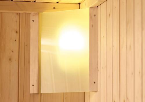 lampa do sauny KARIBU (46727x) do pieca KARIBU 3,6 kW ze sterownikiem zewnętrznym