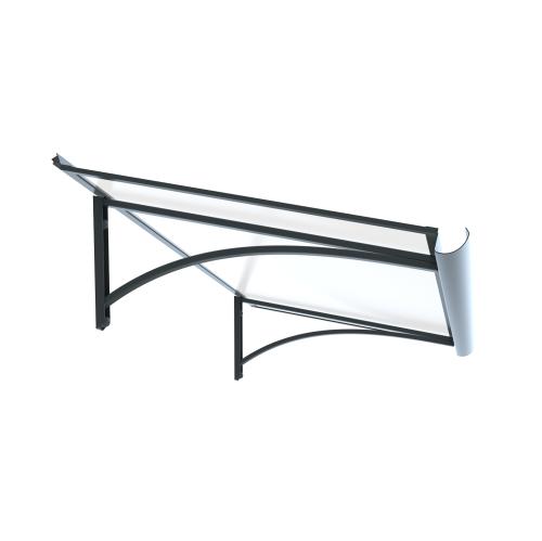 daszek nad drzwi LANITPLAST SAMBA 160/54 antracyt