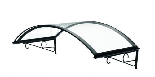 stříška nad dveře LANITPLAST COTTA 140/80 ANTRACIT