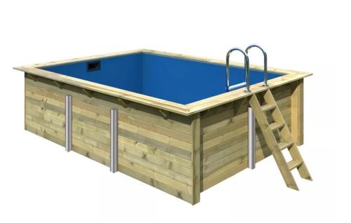 obdelníkový bazén KARIBU model 2 (23635) 3,53 x 4,40 m