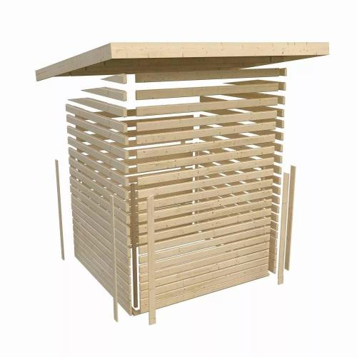 sauna fińska KARIBU PELLE (40175) natur