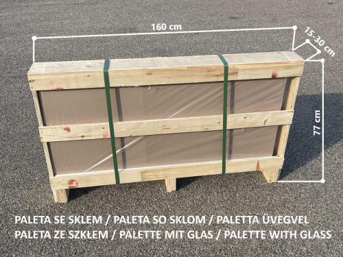 szklarnia VITAVIA CASSANDRA 8300 szkło 3 mm czarna