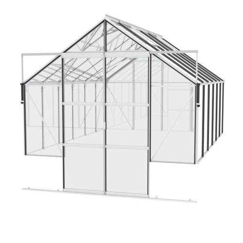 szklarnia VITAVIA CASSANDRA 9900 szkło 3 mm srebrna