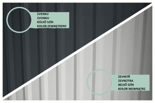 domek ogrodowy narzędziowy KARIBU OSTEN 3,5 (12515) antracyt