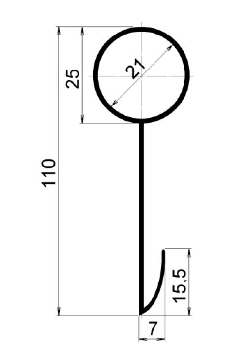 záhradný obrubník GARDEN DIAMOND 10 m zelený