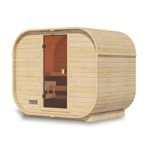 sauna fińska KARIBU QUADRO 1 PLUS (35445) natur