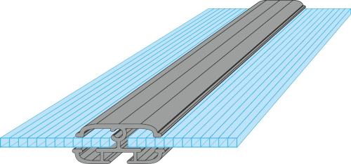 szklarnia LANITPLAST SARANA 8x14 PC 4 mm srebrna