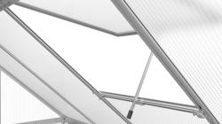 skleník LANITPLAST SARANA 6x8 PC 4 mm stříbrný - V212