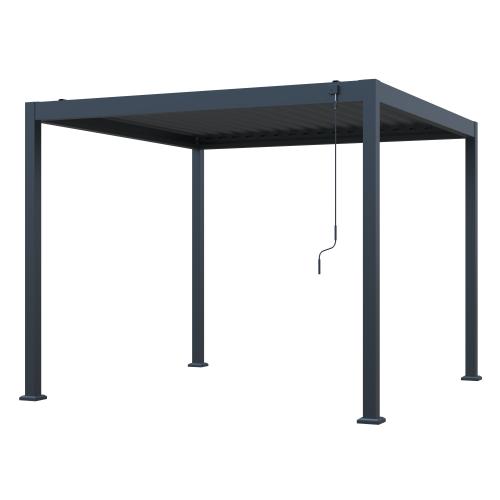 pergola bioklimatyczna LANITPLAST ALUGARDEN 3x3 m