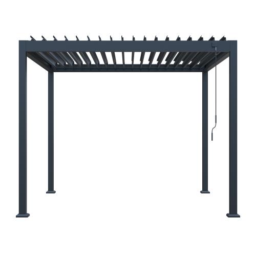 pergola bioklimatyczna LANITPLAST ALUGARDEN 3x3 m