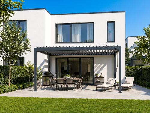 pergola bioklimatyczna LANITPLAST ALUGARDEN 4x3 m