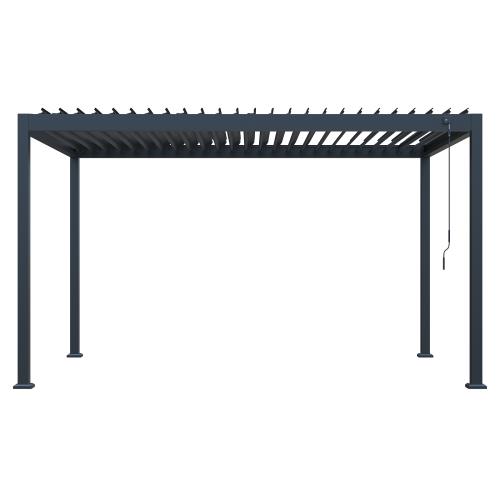 pergola bioklimatyczna LANITPLAST ALUGARDEN 4x3 m