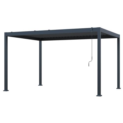 pergola bioklimatyczna LANITPLAST ALUGARDEN 4x3 m