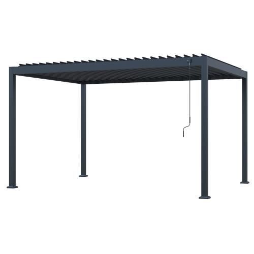 pergola bioklimatyczna LANITPLAST ALUGARDEN 4x3 m