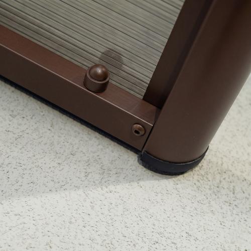 daszek nad drzwi LANITPLAST TOPAZ 130/70 brązowy