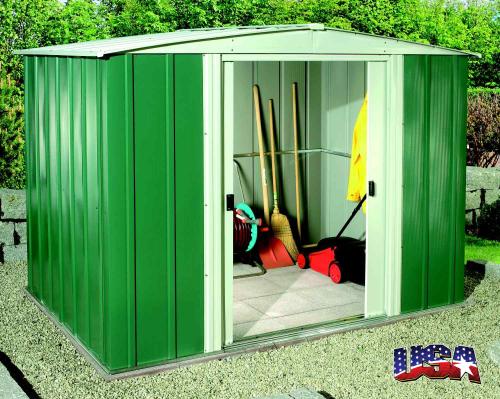 domek ogrodowy ARROW DRESDEN 86 zielony